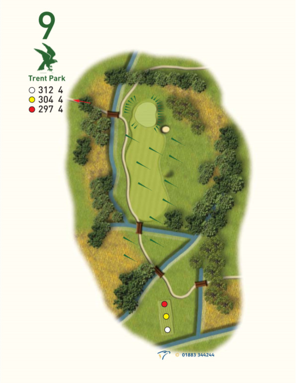 Trent Park Golf Course Golf Course London Course Map