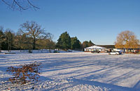 Trent Park Golf Club House winter