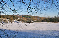 Trent Park Golf snow scene